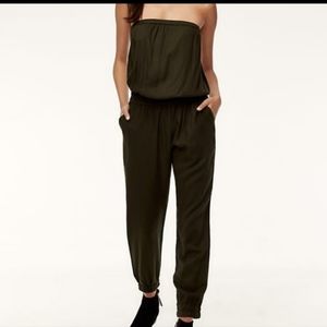 Aritzia strapless romper/jumpsuit